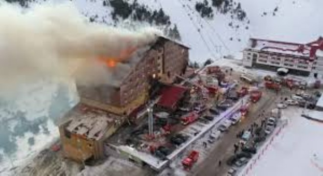 Kartalkaya da Otel Yangını: 10 Ölü, 32 Yaralı