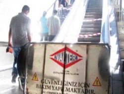 Metro’da ‘merdiven tırmanışı’