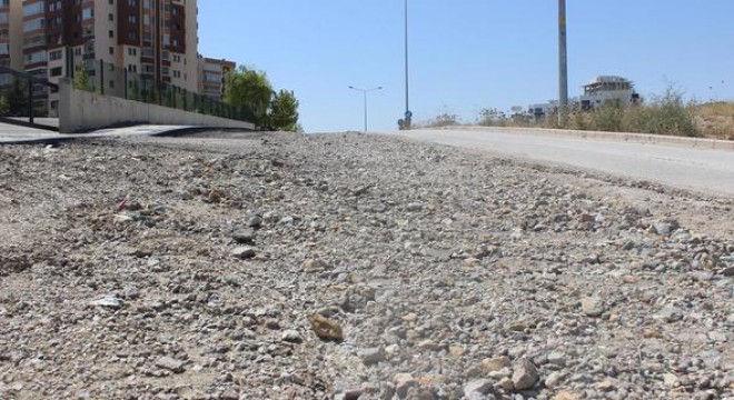 50 metrelik asfalt sorunu