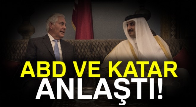 ABD ile Katar arasında mutabakat