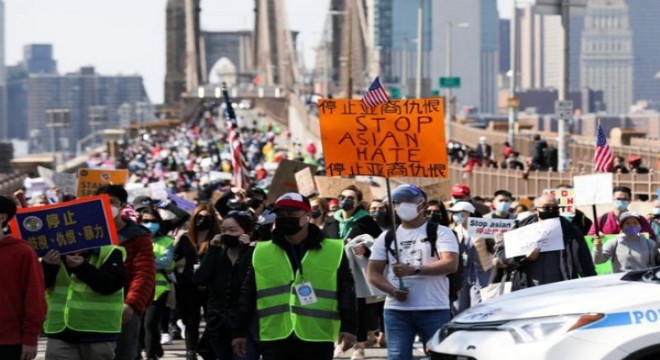 ABD’de 200 azınlık örgütü, ırkçılığa karşı protesto eylemi yaptı