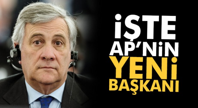 AP nin yeni başkanı Antonio Tajani