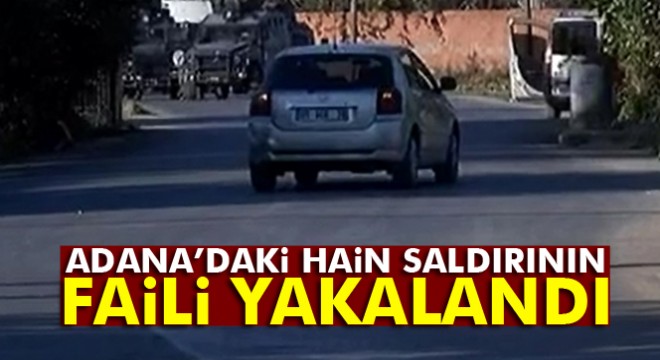 Adana’daki bombalı terör saldırısının faili Mardin’de yakalandı