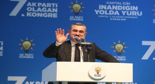 Ak Parti İstanbul’da Maltepe ve Kartal İlçe Kongreleri yapıldı