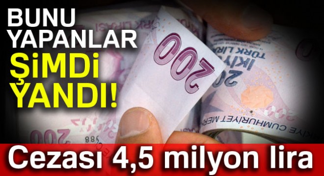 Aldatan reklamlara 4,5 milyon lira ceza