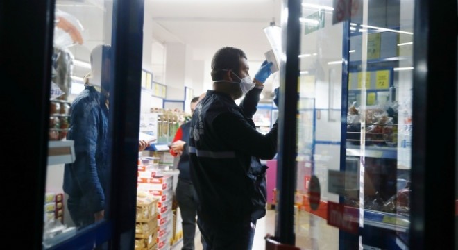 Antalya da kar maskeli, pompalı tüfekli market soygunu