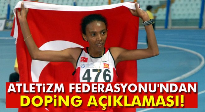 Atletizm Federasyonu ndan doping açıklaması