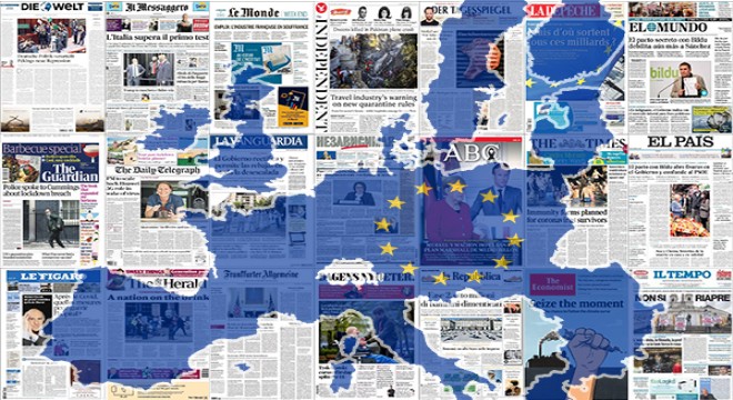 Avrupa Gazeteleri Birinci Sayfa Manşetleri