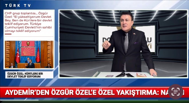 Aydemir'den Özgür Özel'e sert tepki