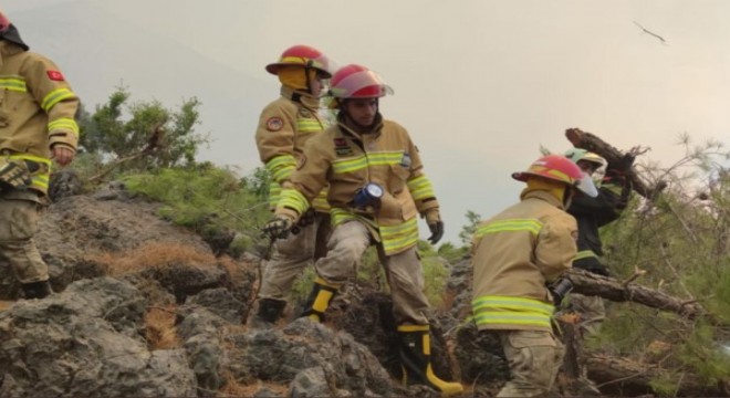 Aydın Karacasu ve Bozdoğan yangınları kontrol altında