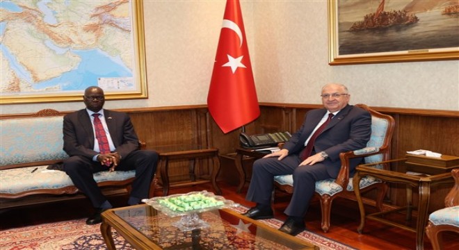 Bakan Güler, Güney Sudan ın Ankara Büyükelçisi Thiep’i kabul etti
