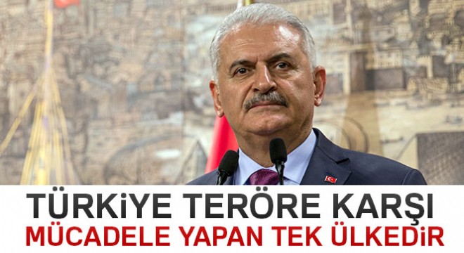 Başbakan Yıldırım:  Bilumum terör örgütleri korkun Türkiye’den, korkun Mehmetçikten 