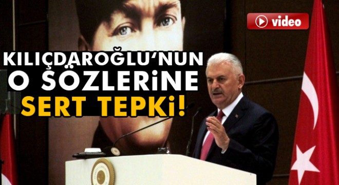 Başbakan Yıldırım Kılıçdaroğlu’nu iddiasını ispata çağırdı
