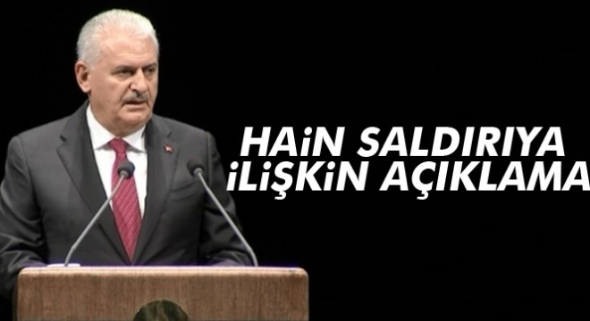 Başbakan Yıldırım’dan Viranşehir’deki saldırıya ilişkin flaş açıklama