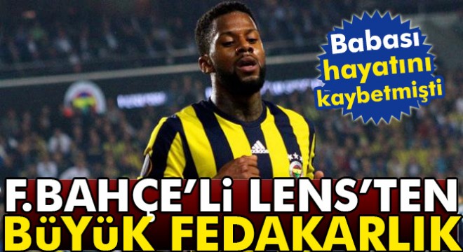 Belli oldu! Fenerbahçe li Lens, Osmanlıspor maçında oynayacak mı?