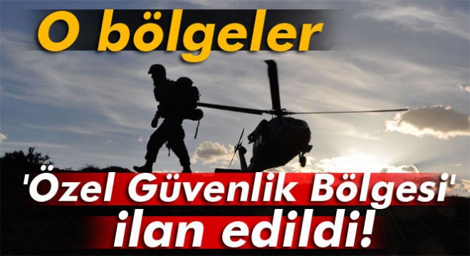 Bitlis Valiliğinden  özel güvenlik bölgesi  açıklaması