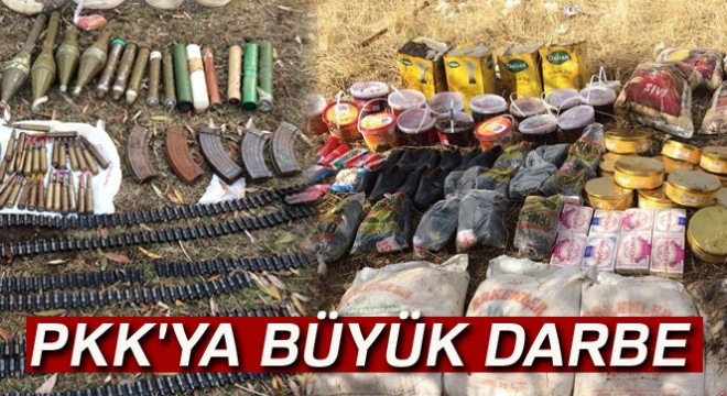Bitlis te PKK terör örgütüne büyük darbe