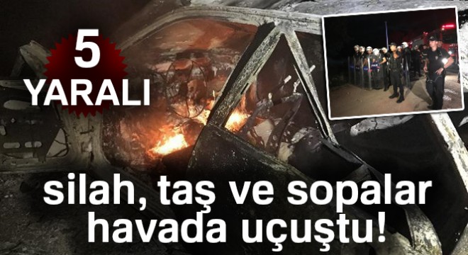 Bursa da çadır yeri kavgası: 5 yaralı