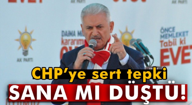 CHP’ye sert tepki: Sana mı düştü Başbakanı korumak?