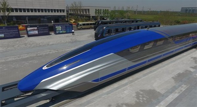 Çin saatte 600 kilometre hıza ulaşabilecek  Maglev  tren geliştirmeyi öngörüyor
