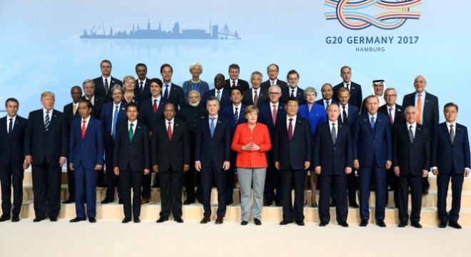 Cumhurbaşkanı Erdoğan, G-20 aile fotoğrafında