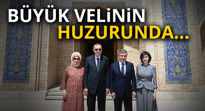 Cumhurbaşkanı Erdoğan, Nakşibendi Hazretleri nin türbesini ziyaret etti