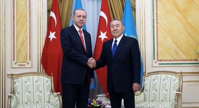 Cumhurbaşkanı Erdoğan, Nazarbayev in doğum gününü kutladı