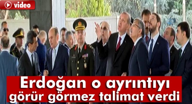 Cumhurbaşkanı Erdoğan, mezarların yenilenmesi için yetkililere talimat verdi