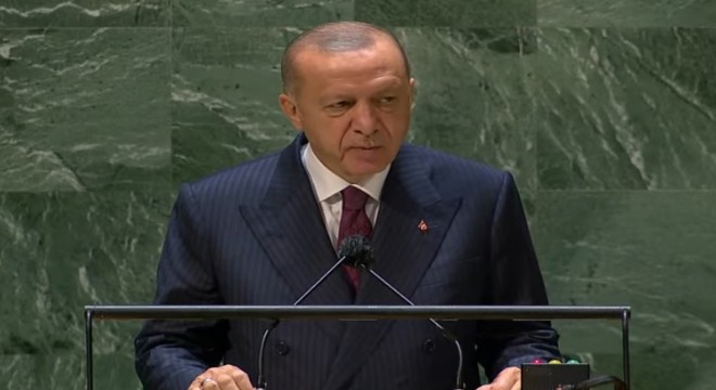 Cumhurbaşkanı Erdoğan, BM Genel Kurulu nda konuştu
