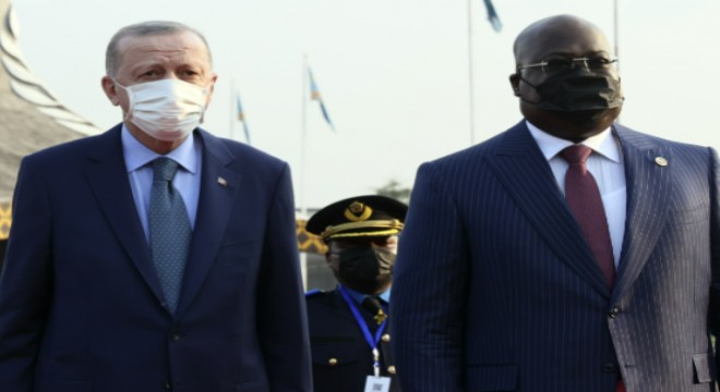 Cumhurbaşkanı Erdoğan, Kongo Demokratik Cumhuriyeti nde