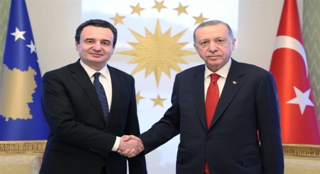 Cumhurbaşkanı Erdoğan, Kosova Başbakanı Kurti yi kabul etti