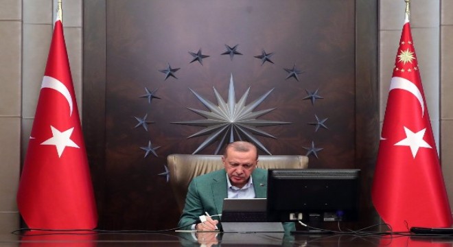 Cumhurbaşkanı Erdoğan, Nauseda ile görüştü