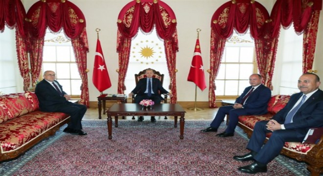 Cumhurbaşkanı Erdoğan, Polonya ve Romanya Dışişleri Bakanlarını kabul etti
