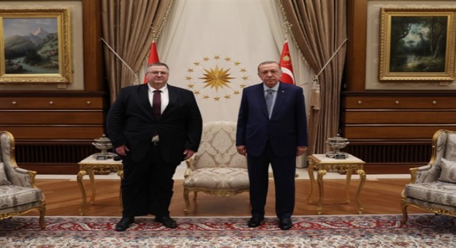 Cumhurbaşkanı Erdoğan, Rusya Federasyonu Başbakan Yardımcısı Overçuk u kabul etti