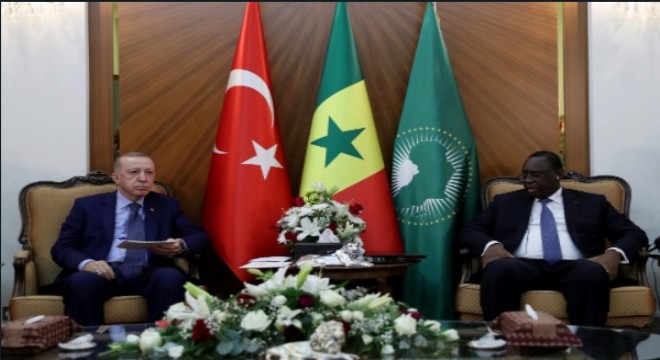 Cumhurbaşkanı Erdoğan, Senegal Cumhurbaşkanı Macky Sall ile ortak basın toplantısı düzenledi