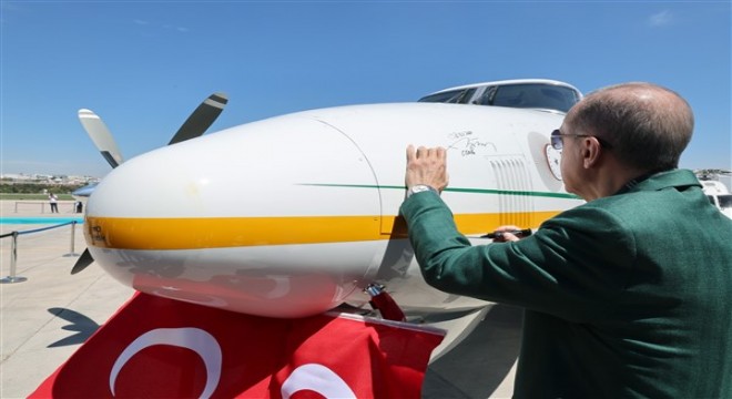 Cumhurbaşkanı Erdoğan, T70 genel maksat helikopterine ‘Nefes’ ismini verdi