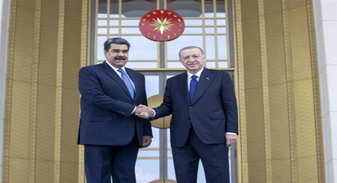 Cumhurbaşkanı Erdoğan, Venezuela Cumhurbaşkanı Maduro ile ortak basın toplantısı düzenledi