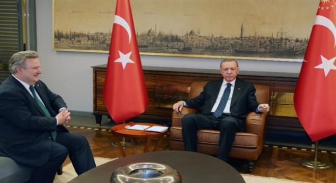 Cumhurbaşkanı Erdoğan, Viyana Eyalet ve Belediye Başkanı Ludwig i kabul etti