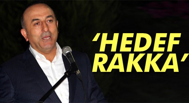 Dışişleri Bakanı Mevlüt Çavuşoğlu: El-Bab’dan sonra hedef Rakka