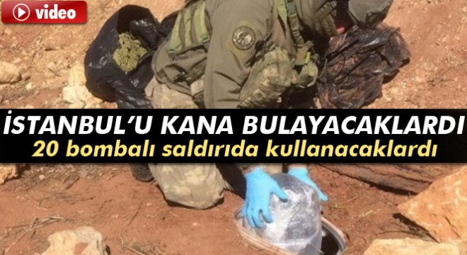 Diyarbakır’da 80 kilo PETN tipi patlayıcı ele geçirildi
