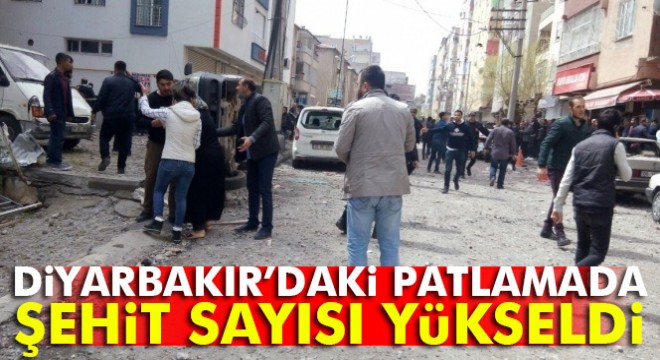 Diyarbakır daki patlamada şehit sayısı 3 e yükseldi