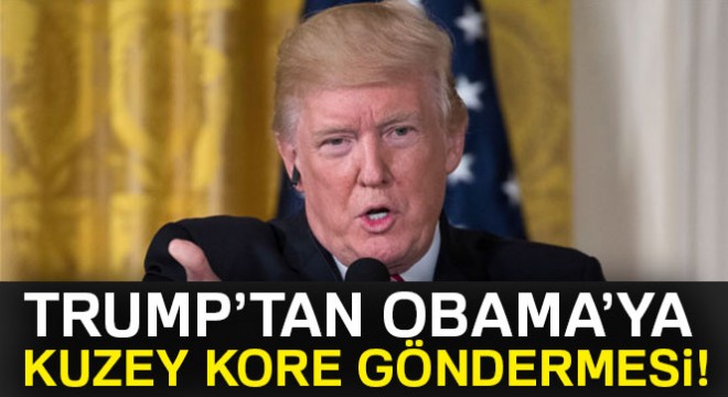 Donald Trump:  Kore meselesi Obama döneminde çözülmeliydi 