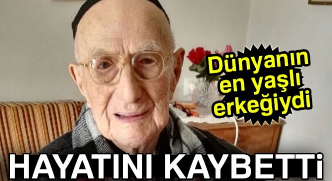 Dünyanın en yaşlı erkeği Yisrael Kristal 113 yaşında hayatını kaybetti