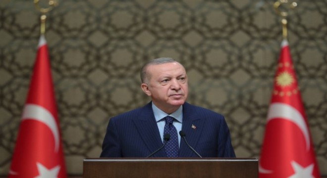 Erdoğan, Devlet Övünç Madalyası tevcih törenine katıldı