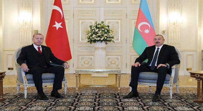 Erdoğan ve Aliyev imza törenine katıldı