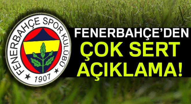 Fenerbahçe Kulübü:  MHK’ya güvenimiz kalmamıştır 
