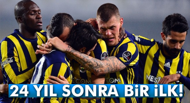 Fenerbahçe’den 24 yıl sonra bir ilk