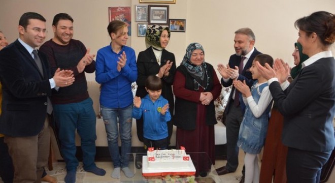 Gaziye sürpriz doğum günü