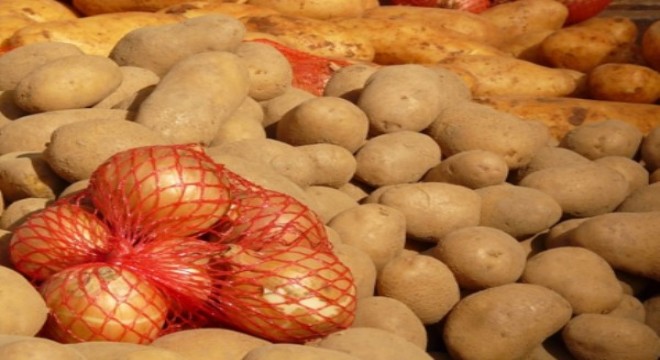 Geçtiğimiz yıl 124 bin ton patates ile 220 bin ton soğan ihraç edildi