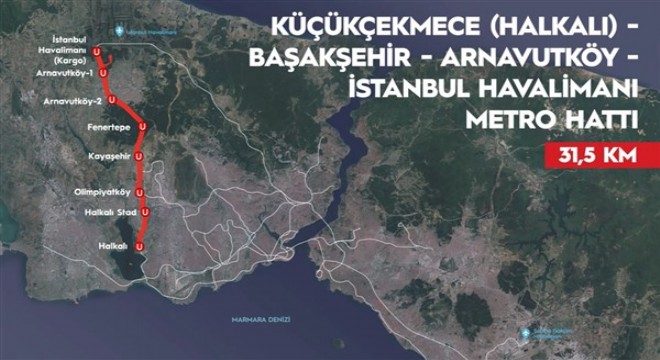 Halkalı-İstanbul Havalimanı metro hattında yüzde 78 ilerleme kaydettik